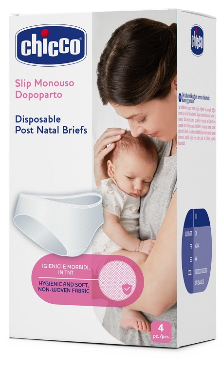 CHICCO MAMMA DONNA SLIP TESSUTO NON TESSUTO MISURA 3 4 PEZZI - Gruppofarmastore.it