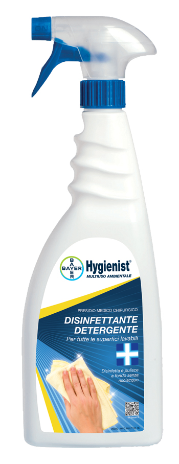 HYGIENIST MULTIUSO AMBIENTALE DISINFETTANTE DETERGENTE 750 ML - Gruppofarmastore.it