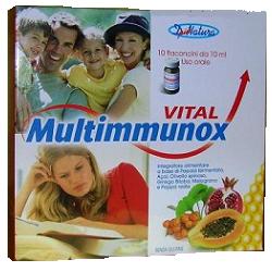 DPIU' NATURA MULTIMMUNOX VITAL 10 FLACONCINI - Gruppofarmastore.it