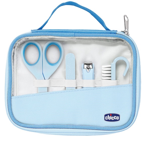 CHICCO SET UNGHIE BAMBINO AZZURRO-VERDE - Gruppofarmastore.it