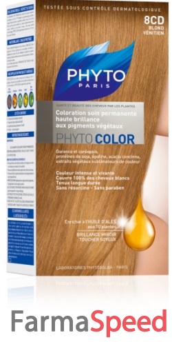 PHYTO PARIS PHYTOCOLOR 8CD BIONDO CHIARO RAMATO DORATO - Gruppofarmastore.it