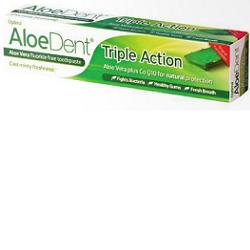 ALOEDENT DENTIFRICIO TRIPLA AZIONE CON ALOE VERA E COENZIMA Q10 100 ML - Gruppofarmastore.it