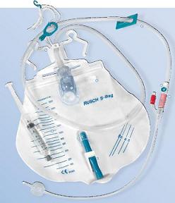 CATETERE IN SILICONE SCANALATO PROFILCATH PRECONNESSO CH20 LUNGHEZZA 40CM + SACCA DI DRENAGGIO DA 2000ML GRADUATA CON TUBO DI SCARICO ELASTICO E CHIUSURA A MORSETTO - Gruppofarmastore.it