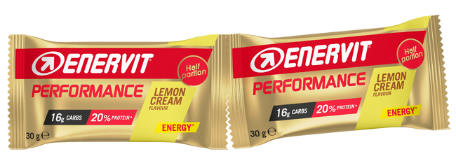 ENERVIT PS DOUBLE LEMON CREAM 2 MEZZE PORZIONI BOX 1 BARRETTA - Gruppofarmastore.it