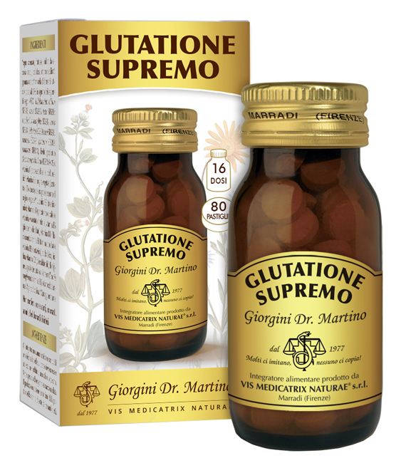 GLUTATIONE SUPREMO 80 PASTIGLIE - Gruppofarmastore.it