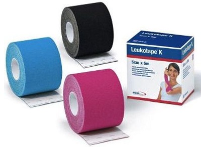 BENDA ADESIVA LEUKOTAPE K PER TAPING FISIOTERAPICO LARGHEZZA 5 CM LUNGHEZZA 5 M COLORE AZZURRO IN ROTOLO - Gruppofarmastore.it