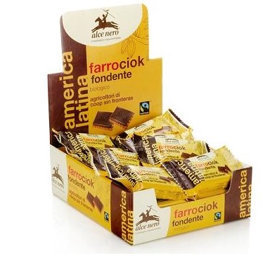 BISCOTTO DI FARRO E CIOCCOLATO FONDENTE BIO FAIRTRADE 28 G - Gruppofarmastore.it
