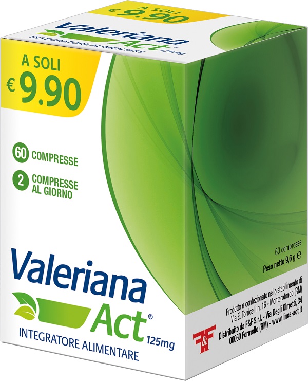 VALERIANA ACT 60 COMPRESSE - Gruppofarmastore.it