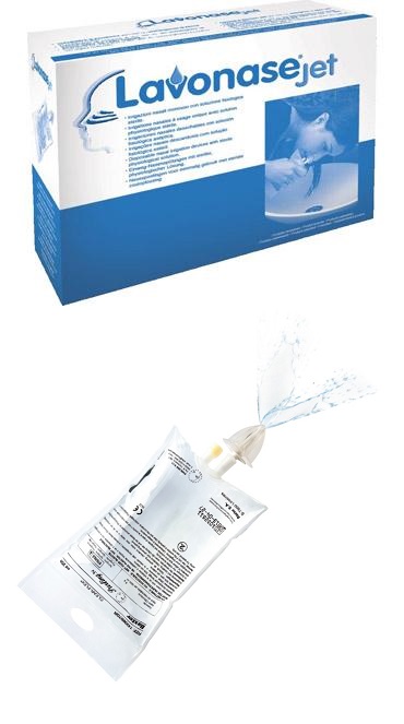 IRRIGATORE NASALE LAVONASE CON SOLUZIONE FISIOLOGICA 6 PEZZI - Gruppofarmastore.it