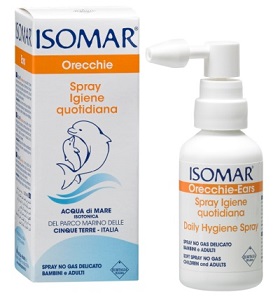 ISOMAR ORECCHIE ACQUA DI MARE SPRAY NO GAS PER IRRIGAZIONE DELL'ORECCHIO 50ML - Gruppofarmastore.it
