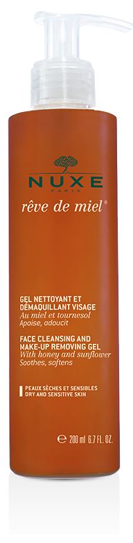 NUXE REVE DE MIEL GEL STRUCCANTE E DETERGENTE 200 ML - Gruppofarmastore.it