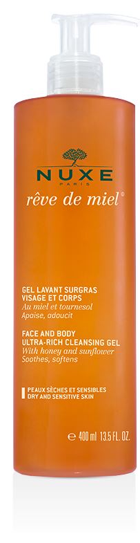 NUXE REVE DE MIEL GEL DETERGENTE VISO E CORPO 400 ML - Gruppofarmastore.it