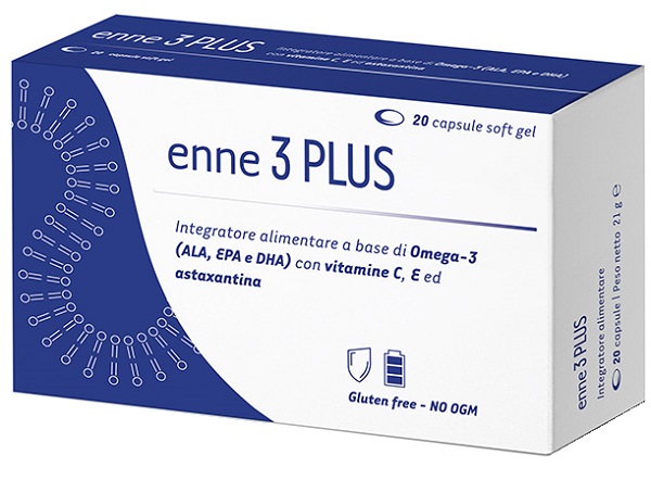 ENNE 3 PLUS 20 CAPSULE SOFTGEL - Gruppofarmastore.it