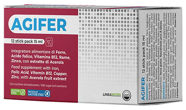 AGIFER 12 STICK 15 ML - Gruppofarmastore.it