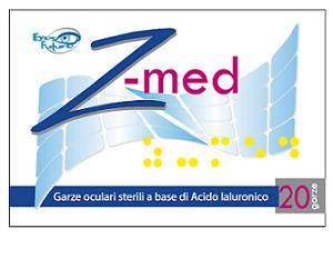 GARZA OCULARE Z MED MEDICATA CON ACIDO IALURONICO STERILE 20 BUSTE - Gruppofarmastore.it