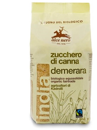 ZUCCHERO DI CANNA DEMERARA BIO INDIA FAIRTRADE 500 G - Gruppofarmastore.it