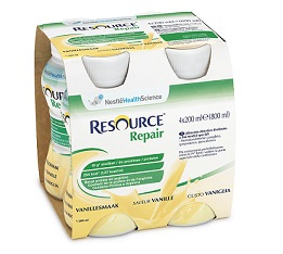 RESOURCE REPAIR VANIGLIA 4 BOTTIGLIE 200 ML - Gruppofarmastore.it