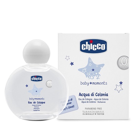 CHICCO COSMETICI BABY MOMENTS ACQUA PROFUMATA 100 ML - Gruppofarmastore.it
