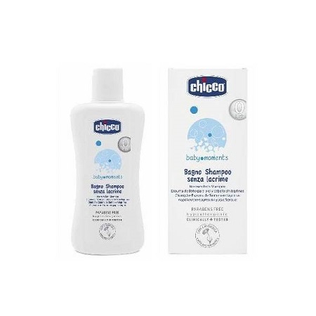 CHICCO COSMETICI BABY MOMENTS BAGNOSHAMPOO 200 ML - Gruppofarmastore.it