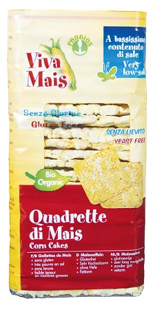 VIVA MAIS QUADRETTE DI MAIS SENZA SALE E SENZA LIEVITO 130 G - Gruppofarmastore.it