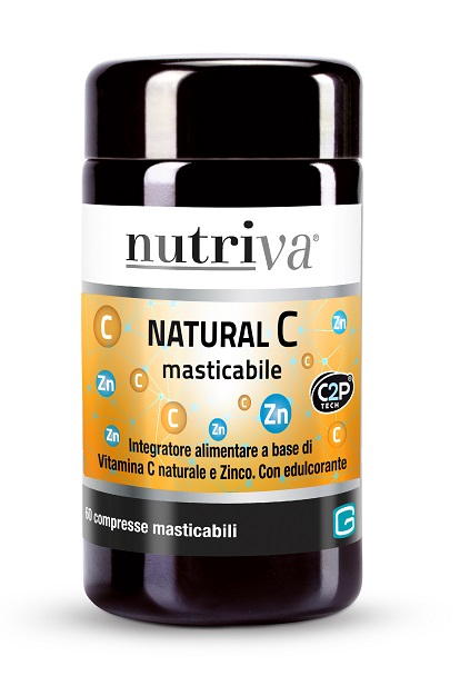 NUTRIVA NATURAL C 60 COMPRESSE MASTICABILI - Gruppofarmastore.it