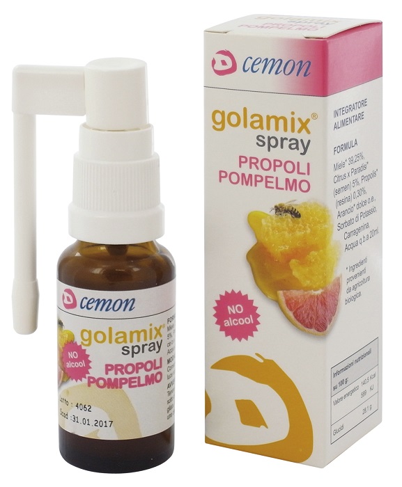GOLAMIX SPRAY - PROPOLI POMPELMO 20 ML - Gruppofarmastore.it