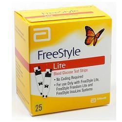 STRISCE MISURAZIONE GLICEMIA FREESTYLE LITE 25 PEZZI - Gruppofarmastore.it