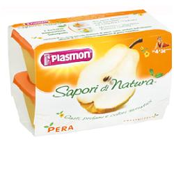 PLASMON SAPORI DI NATURA OMOGENEIZZATO PERA 100 G X 4 PEZZI - Gruppofarmastore.it