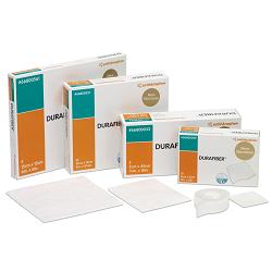 MEDICAZIONE STERILE IN FIBRE DI CELLULOSA ETILSOLFONATA GELICANTE DURAFIBER ASSORBENTE 10X10CM 10 PEZZI - Gruppofarmastore.it