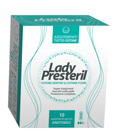 LADY PRESTERIL ANATOMICO POCKET 10 PEZZI - Gruppofarmastore.it