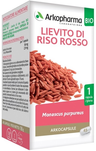 ARKO CAPSULE LIEV RISO ROSSO 45 CAPSULE - Gruppofarmastore.it
