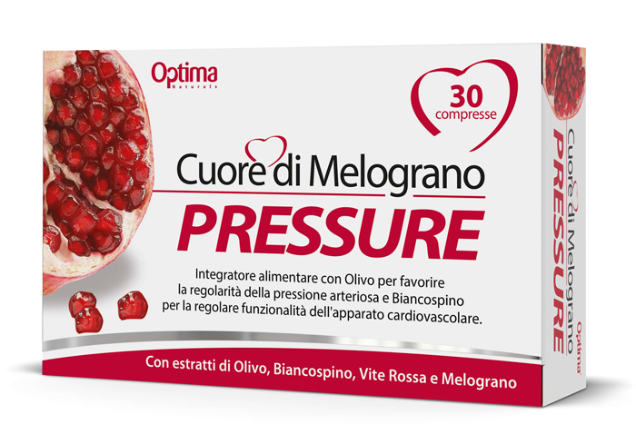 CUORE DI MELOGRANO PRESSURE 30 COMPRESSE 1 G - Gruppofarmastore.it