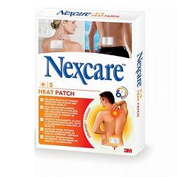 CEROTTO RISCALDANTE NEXCARE HEAT PATCH 5 PEZZI - Gruppofarmastore.it