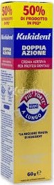 KUKIDENT PLUS DOPPIA AZIONE CREMA ADESIVA PER PROTESI DENTARIE 60 G - Gruppofarmastore.it