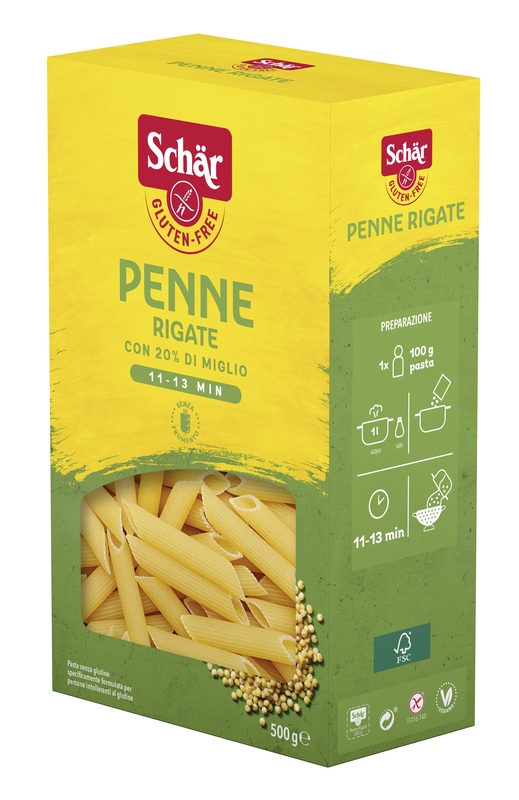 SCHAR PENNE RIGATE 500 G - Gruppofarmastore.it