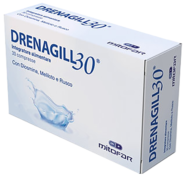 DRENAGILL 30 30 COMPRESSE - Gruppofarmastore.it