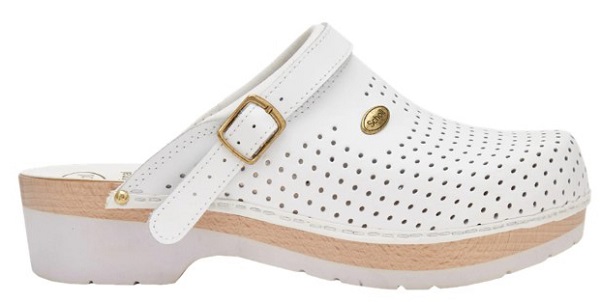 CLOG S/COMF.B/S CE BYCAST BIS UNISEX WHITE WOODS BIANCO 44 - Gruppofarmastore.it