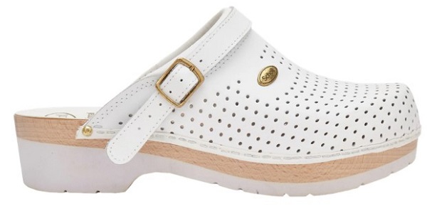 CLOG S/COMF.B/S CE BYCAST UNISEX WHITE WOODS BIANCO 38 - Gruppofarmastore.it