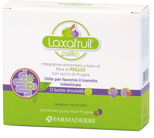 LAXAFRUIT PSYLLIO 12 BUSTINE - Gruppofarmastore.it