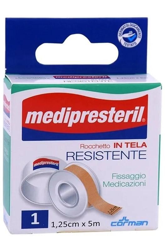 CEROTTO IN ROCCHETTO IN TELA MEDIPRESTERIL 5X125CM - Gruppofarmastore.it