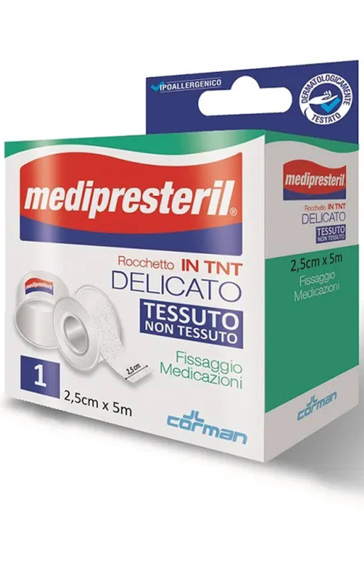 CEROTTO MEDIPRESTERIL DISPENSER TESSUTO NON TESSUTO 5X250CM - Gruppofarmastore.it
