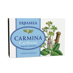 CARMINA CARBONE 24 CAPSULE VEGETALI 12 G - Gruppofarmastore.it