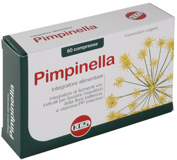 PIMPINELLA INTEGRATORE ALIMENTARE PER APPARATO DIGERENTE 60 COMPRESSE SCATOLA 48 G - Gruppofarmastore.it