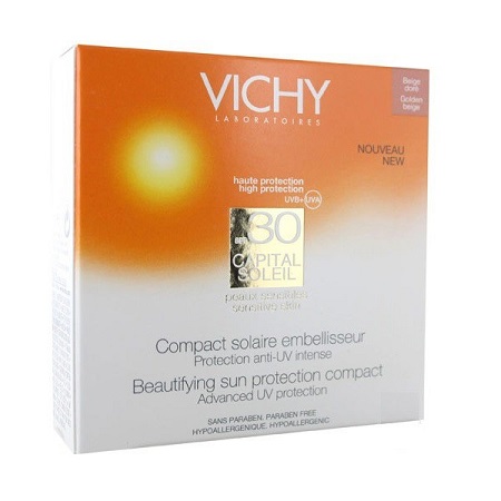 VICHY CAPITAL SOLEIL COMPACT CLAIRE 30 10 G - Gruppofarmastore.it