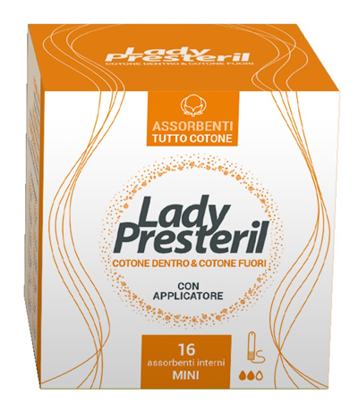LADY PRESTERIL ASSORBENTI INTERNI MINI 16 PEZZI - Gruppofarmastore.it