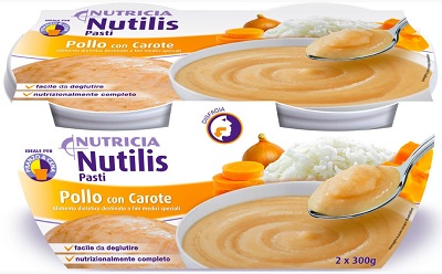 NUTILIS PASTI POLLO CON CAROTE 2 X 300 G - Gruppofarmastore.it