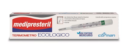 MEDIPRESTERIL TERMOMETRO ECOLOGICO SENZA MERCURIO - Gruppofarmastore.it