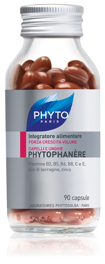 PHYTO PARIS PHYTOPHANERE INTEGRATORE ALIMENTARE CAPELLI/UNGHIE 90 CAPSULE NUOVA FORMULA ALLO ZINCO - Gruppofarmastore.it