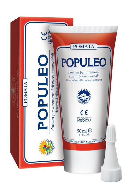 POPULEO POMATA EMORROIDI 50 ML - Gruppofarmastore.it