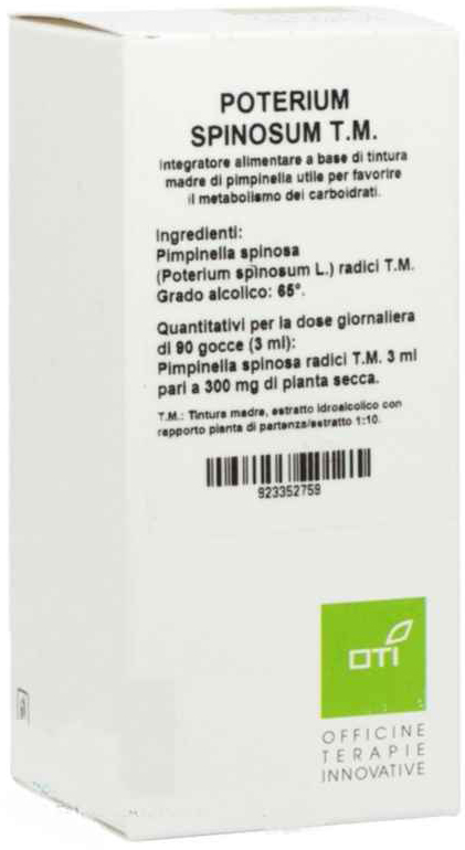 POTERIUM SPINOSUM TINTURA MADRE GOCCE 100ML - Gruppofarmastore.it